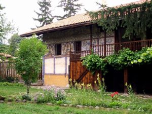 Вътрешен двор на Велянова къща