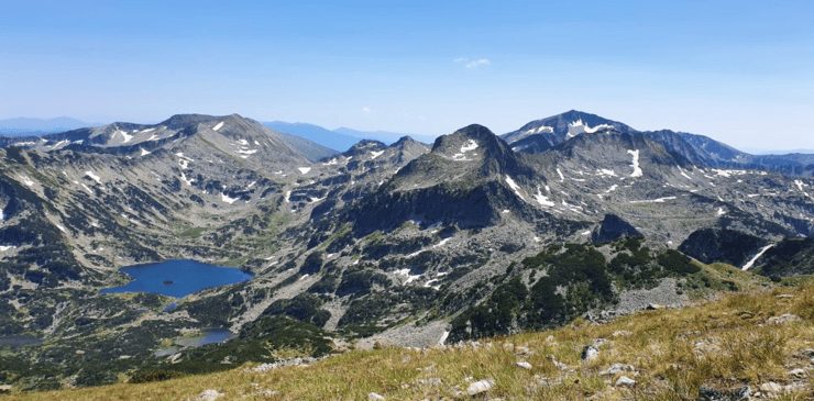Dzhangal Peak and Popovo Lake