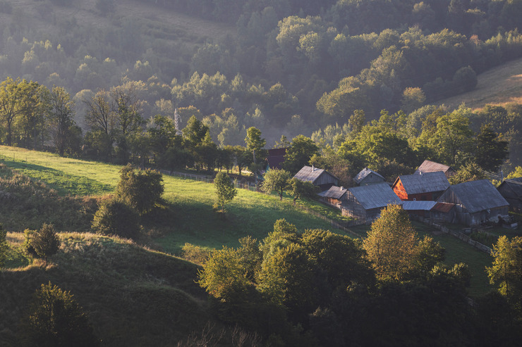 Yundola village in Bulgaria