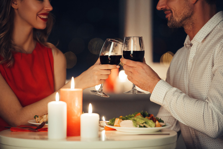 Romantic dinner for two in Dobrinishte