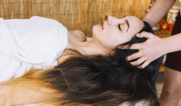 Japanese facial massage