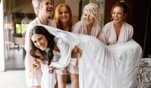 Bachelorette party at a SPA hotel