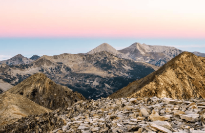 Climbing Polezhan Peak