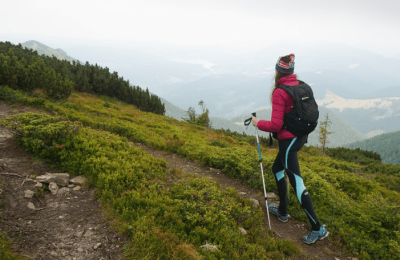 Mountain insurance during hiking