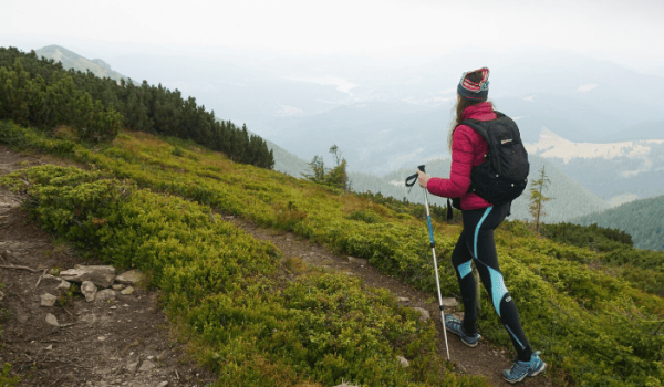 Mountain insurance during hiking