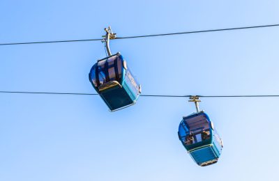 Gondola lift in Bansko
