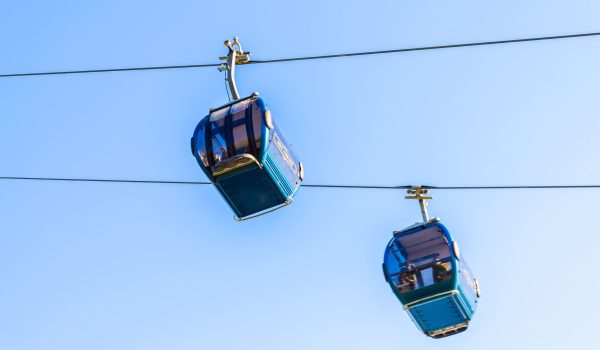 Gondola lift in Bansko