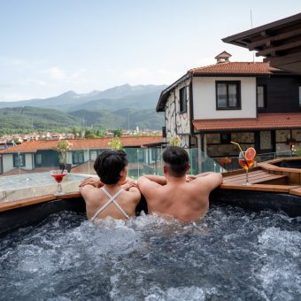Last minute SPA holiday at Ruskovets with outdoor mineral hot tubs