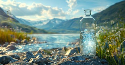 Healing properties of mineral water