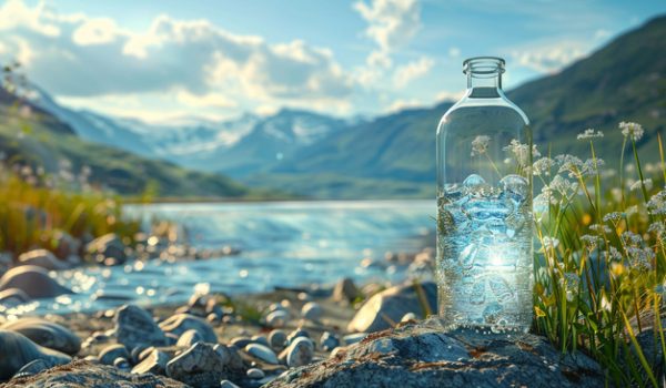 Healing properties of mineral water