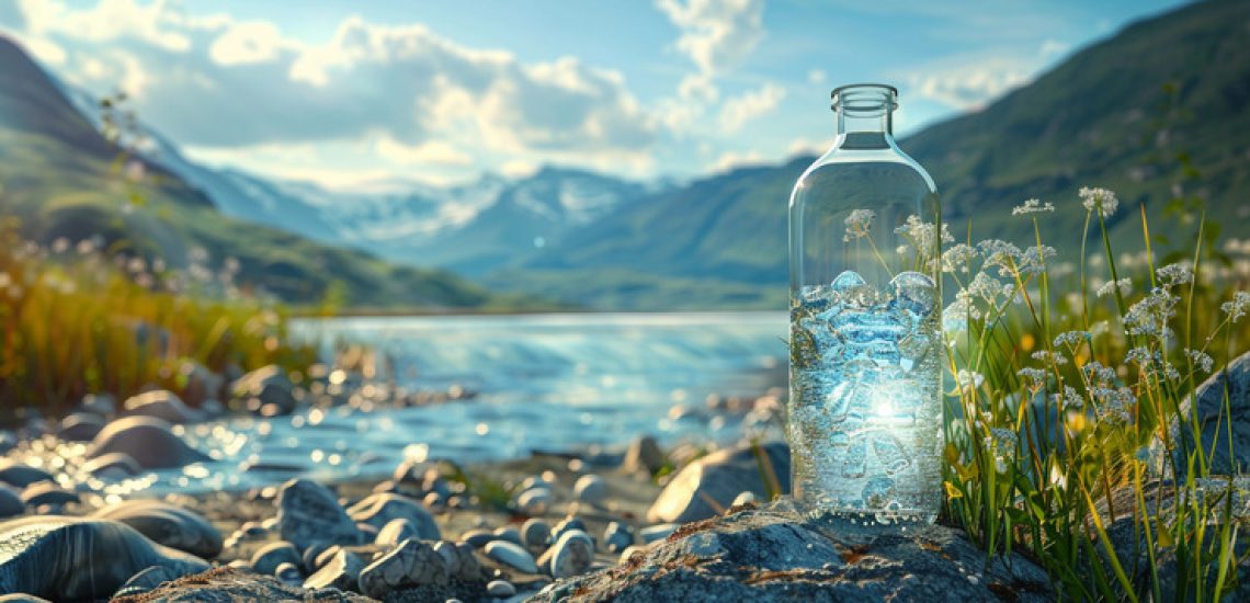 Healing properties of mineral water